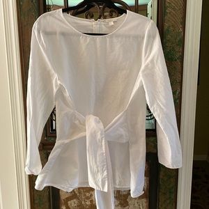 Cute white blouse size 12